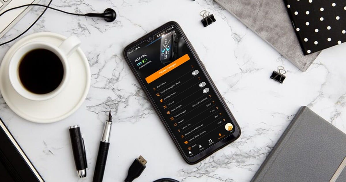 Cara Menghubungkan Smartwatch JETE ke JETE Connect